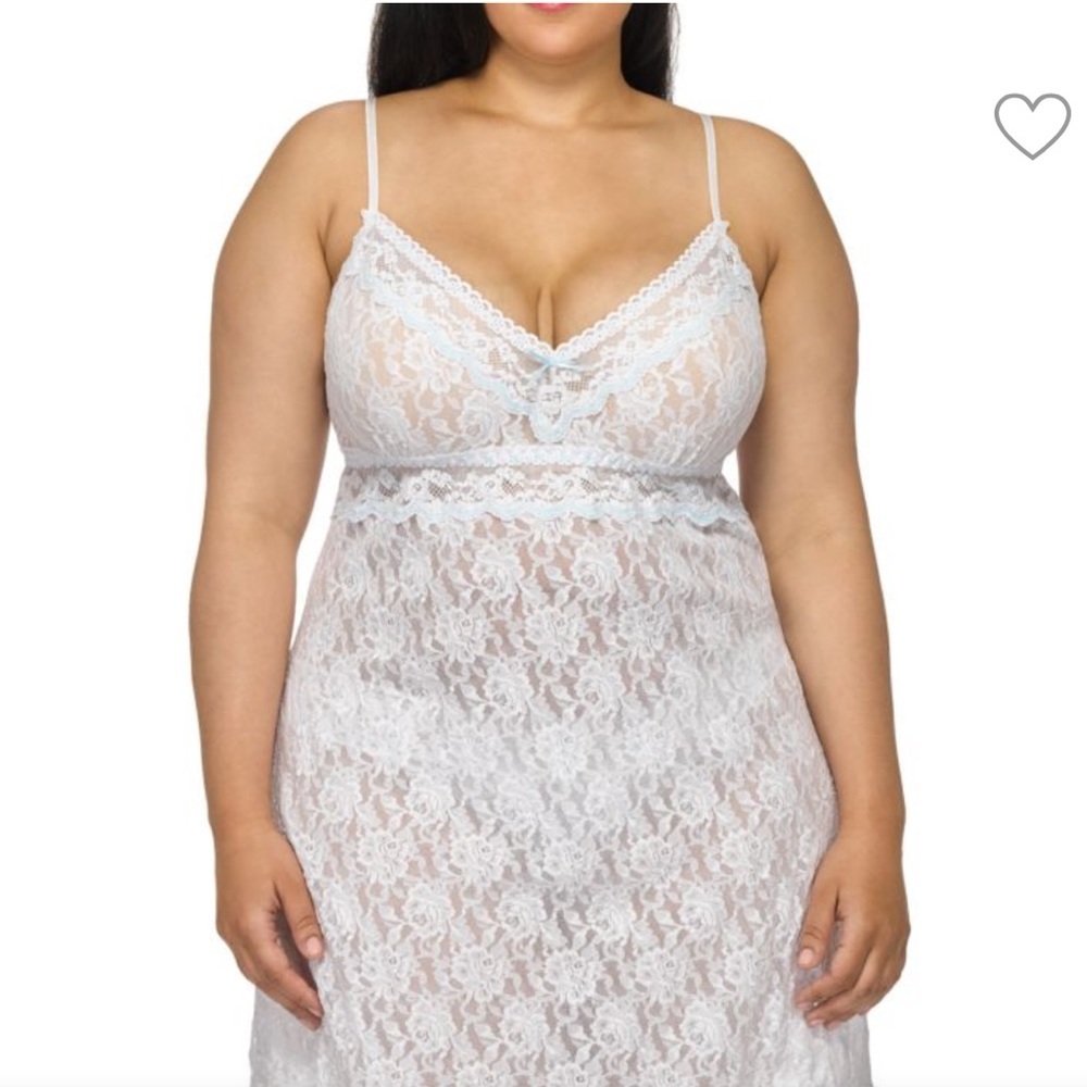 Hanky Panky Plus Babydoll Sleepwear Bridal